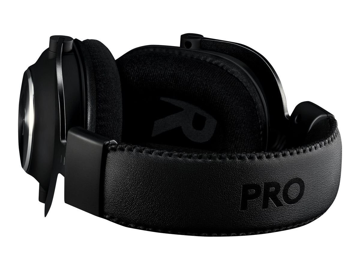 Logitech G Pro X with Blue VO!CE Technology - Auricular - tamaño completo - cableado - conector de 3,5 mm - aislamiento de ruido - negro-13