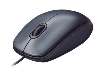 Logitech M90 - Ratón - diestro y zurdo - óptico - cableado - USB-4