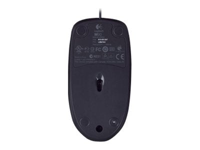 Logitech M90 - Ratón - diestro y zurdo - óptico - cableado - USB-5