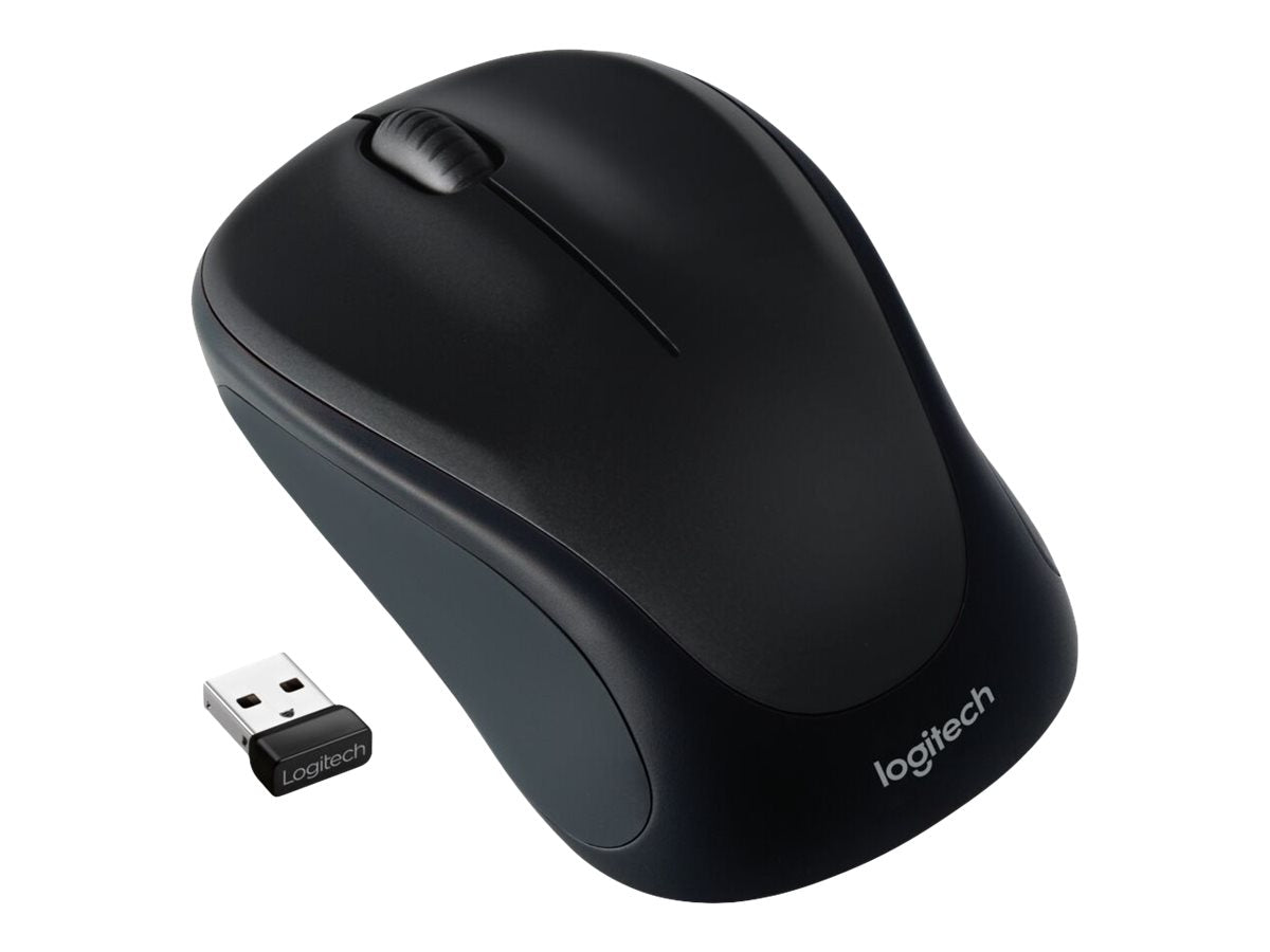 Logitech M317 - Ratón - óptico - inalámbrico - 2.4 GHz - receptor inalámbrico USB - negro-1