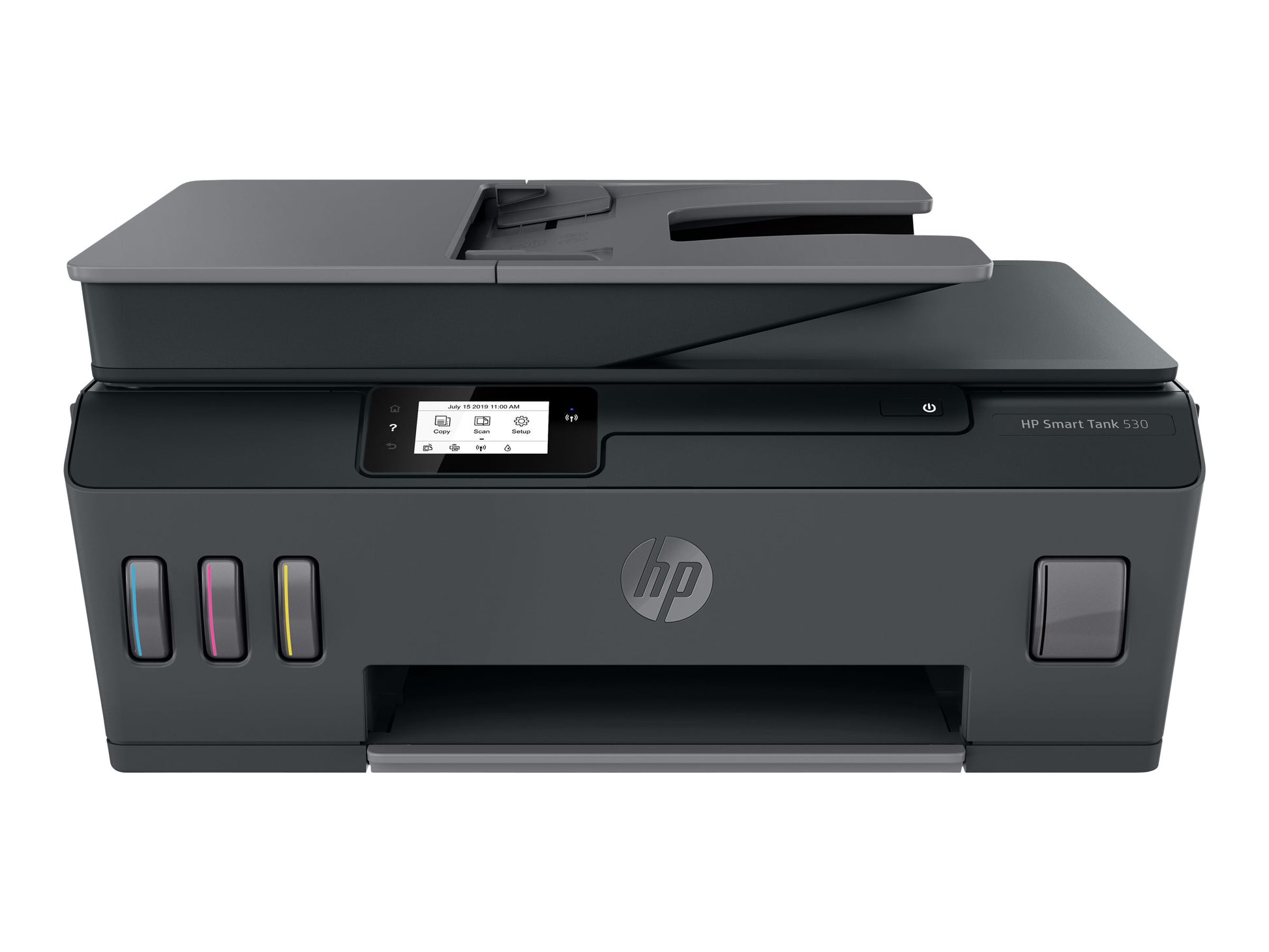 HP Smart Tank 530 - Impresora multifunción - color - chorro de tinta - Legal (216 x 356 mm) (original) - A4/Legal (material) - hasta 10 ppm (copiando) - hasta 11 ppm (impresión) - 100 hojas - USB 2.0, Wi-Fi(n), Bluetooth-14