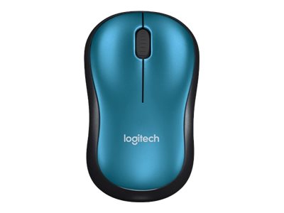 Logitech M185 - Ratón - diestro y zurdo - óptico - inalámbrico - 2.4 GHz - receptor inalámbrico USB - azul-5