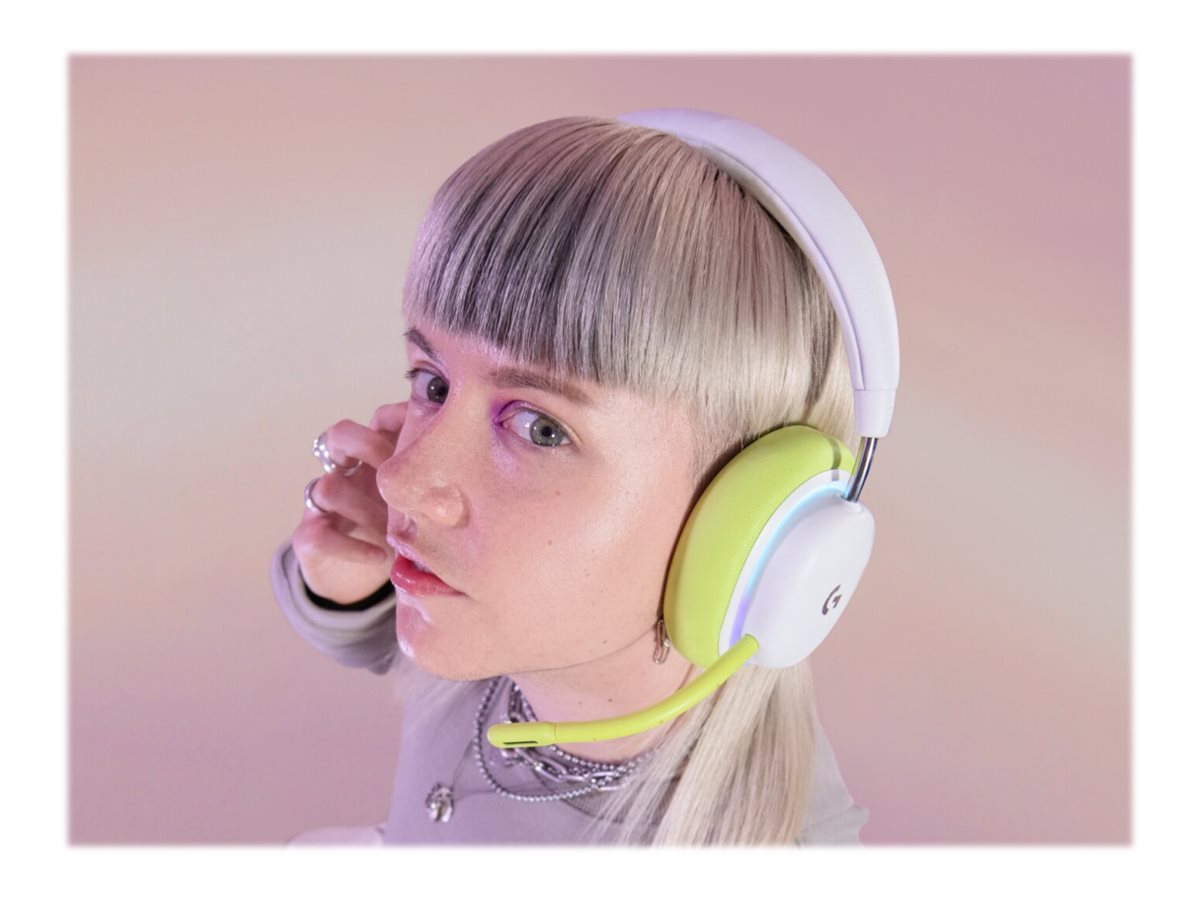 Logitech G735 Wireless Gaming Headset - White Mist - Auricular - tamaño completo - Bluetooth / LIGHTSPEED - inalámbrico - conector de 3,5 mm - niebla blanca-15