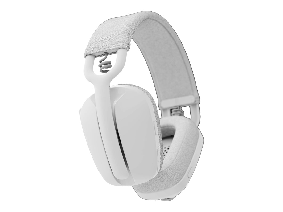 Logitech Zone Vibe 100 - Auricular - tamaño completo - Bluetooth - inalámbrico - blanco hueso-12