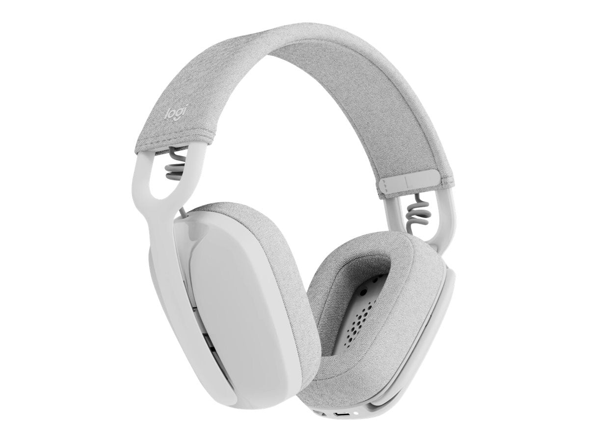 Logitech Zone Vibe 100 - Auricular - tamaño completo - Bluetooth - inalámbrico - blanco hueso-2