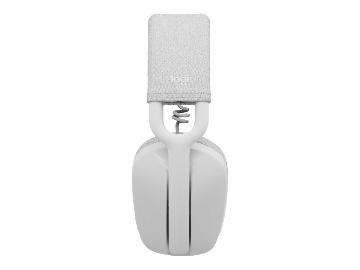 Logitech Zone Vibe 100 - Auricular - tamaño completo - Bluetooth - inalámbrico - blanco hueso