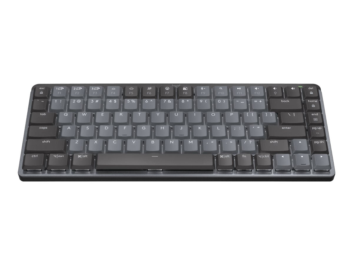 Logitech Master Series MX Mechanical Mini - Teclado - retroiluminación - inalámbrico - Bluetooth LE - QWERTY - español - interruptor: táctil silencioso - grafito-13