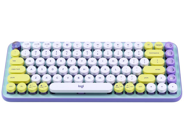 Logitech POP Keys - Teclado - Inalámbrico - Español - USB / Bluetooth LE / Bluetooth 5.1 / Bluetooth - Diseño ergonómico - Morado-2