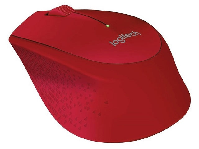 Logitech M280 - Ratón - diestro - óptico - 3 botones - inalámbrico - 2.4 GHz - receptor inalámbrico USB - rojo-5