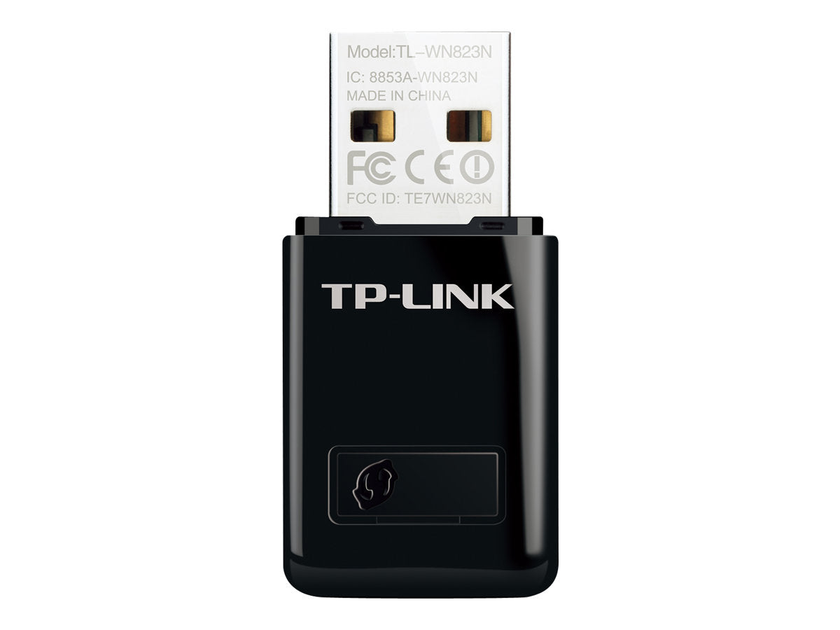 TP-Link TL-WN823N - Adaptador de red - 802.11b/g/n - Velocidad 300 Mbps a 2.4 GHz-USB 2.0-Botón WPS-9