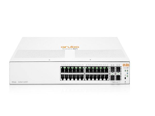 HPE Networking Instant On 1930 24G 4SFP/SFP+ Switch - Conmutador - L3 - Gestionado - 24 x 10/100/1000 + 4 x 1 Gigabit / 10 Gigabit SFP+ - montaje en rack-3
