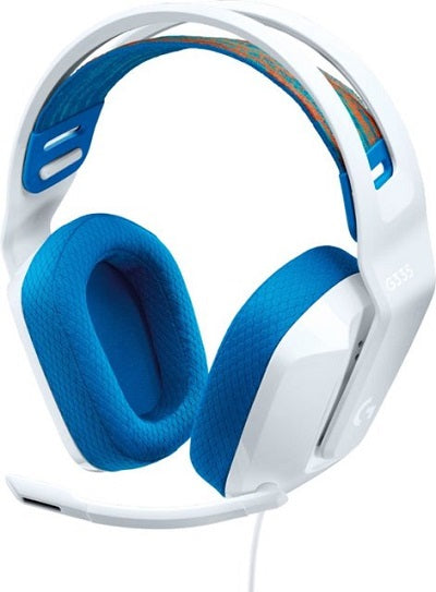 Logitech G G335 Wired Gaming Headset - Auricular - tamaño completo - cableado - conector de 3,5 mm - blanco - certificado Discord-6