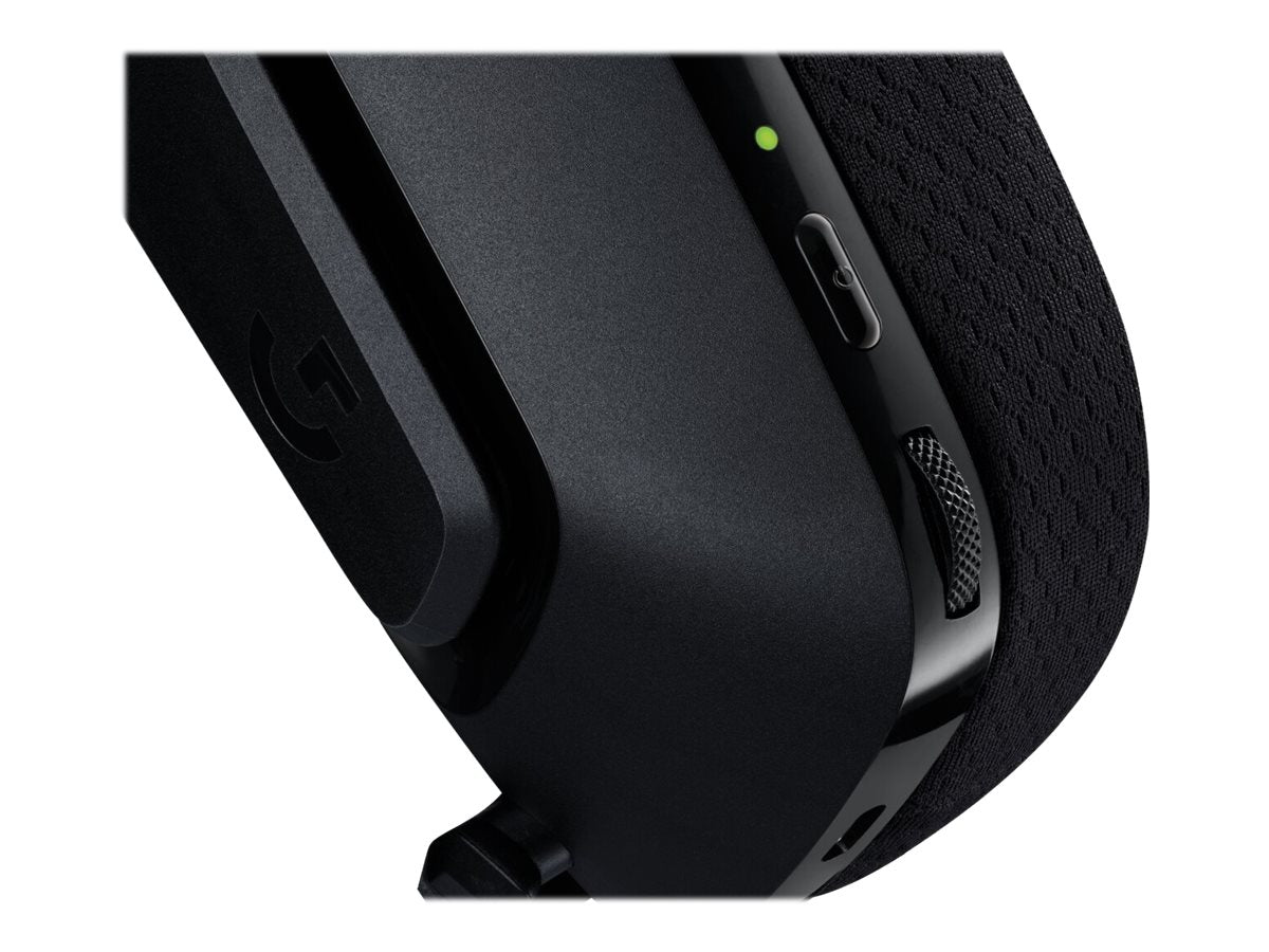 Logitech G535 LIGHTSPEED Wireless Gaming Headset - Lightweight on-ear headphones, flip to mute mic, stereo, compatible with PC, PS4, PS5, USB rechargeable - Black - Auricular - tamaño completo - LIGHTSPEED - inalámbrico - certificado Discord-12