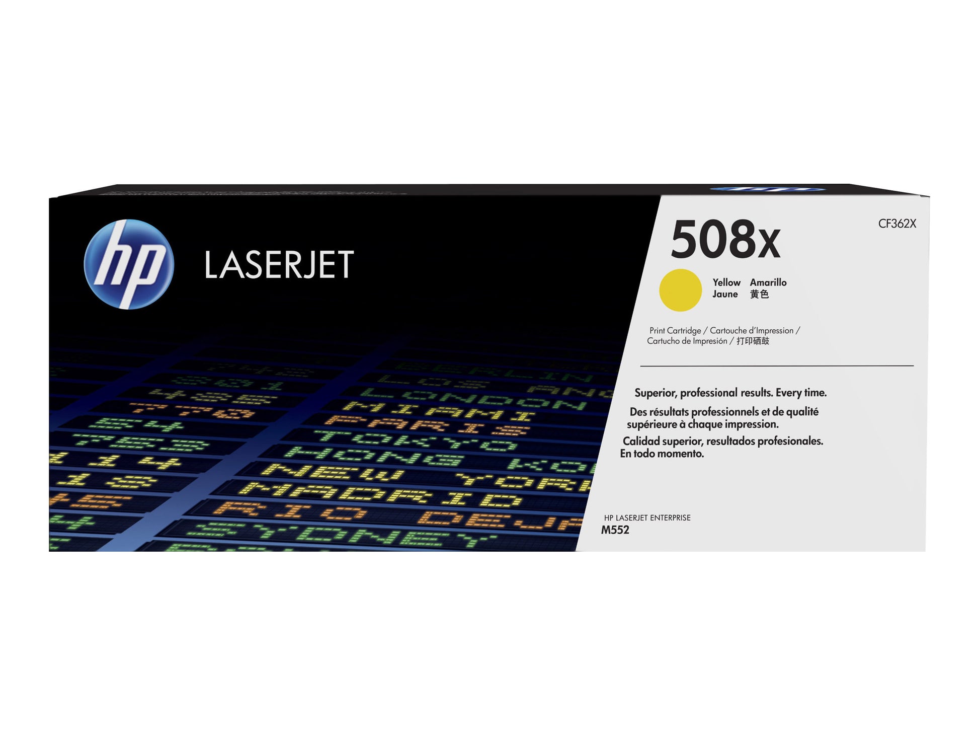 HP 508X - Alto rendimiento - amarillo - original - LaserJet - cartucho de tóner (CF362X) - para Color LaserJet Enterprise MFP M577; LaserJet Enterprise Flow MFP M577-3