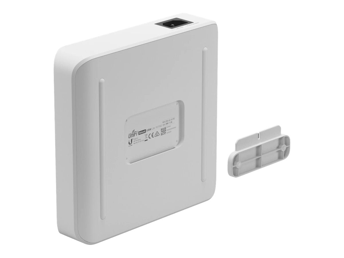 Ubiquiti UniFi Switch Lite USW-Lite-16-POE - Conmutador - Gestionado - 16 x 10/100/1000 (8 PoE+) - sobremesa, montaje en pared - PoE+ (45 W)-10