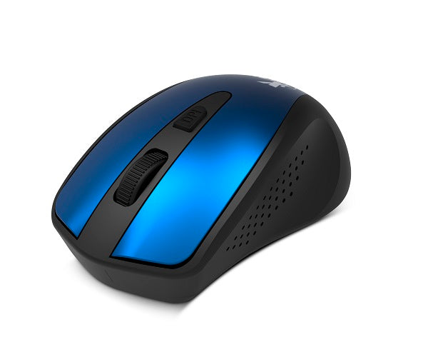 Xtech - XTM-315BL - Mouse - 2.4 GHz - Wireless - Blue - 4-button 1600dpi-2