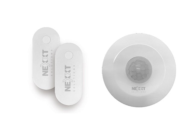 Nexxt - Solutions Connectivity - motion contact - bluetooth - Kit de accesorios: 1 sensor de movimiento y 3 contactos