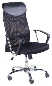 Manager Chair w/Arm Rest (Torin) - Black-5
