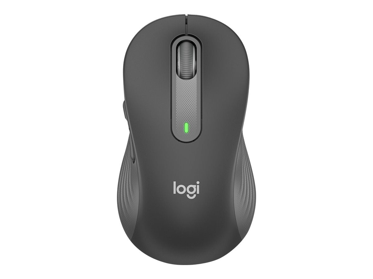 Logitech Signature M650 L - Ratón - tamaño completo - diestro - inalámbrico - 2.4 GHz, Bluetooth - receptor de USB Logitech Logi Bolt - grafito-5