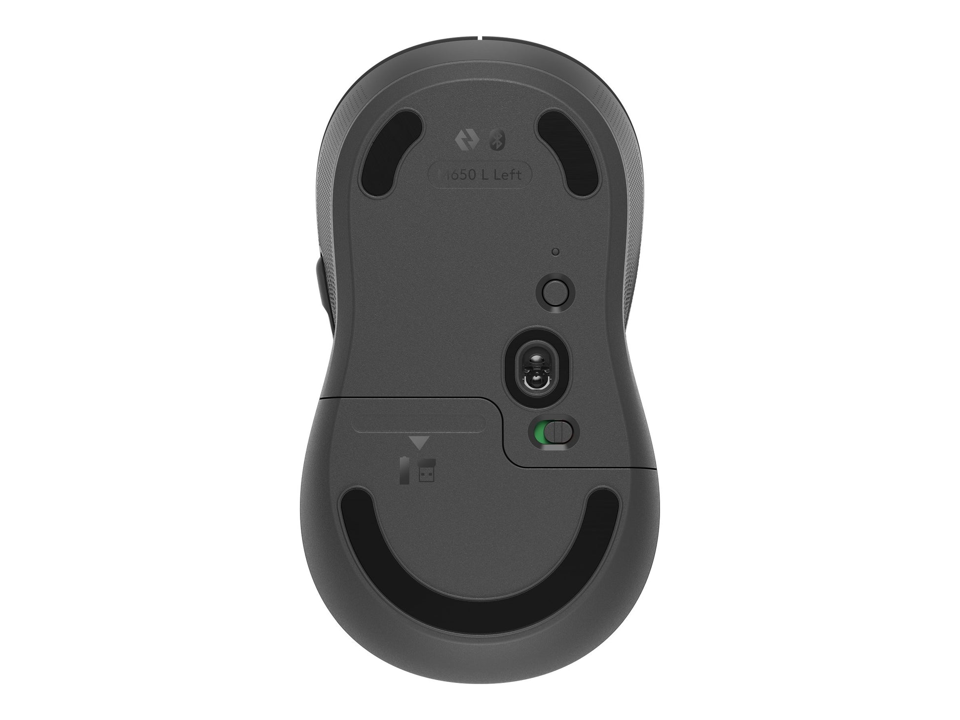 Logitech Signature M650 L LEFT - Ratón - tamaño completo - zurdo - inalámbrico - 2.4 GHz, Bluetooth - receptor de USB Logitech Logi Bolt - grafito-9