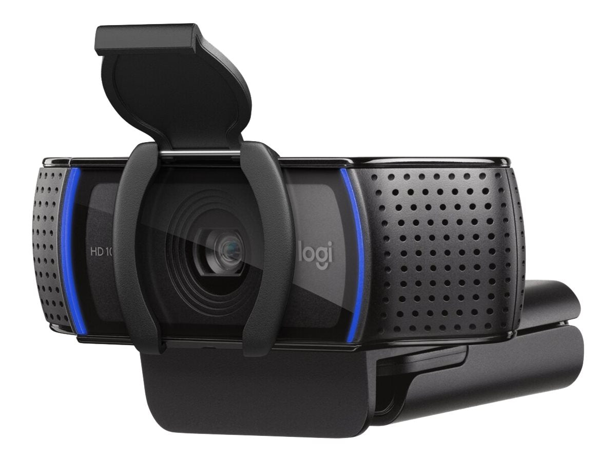 Logitech HD Pro Webcam C920S - Webcam - color - 1920 x 1080 - audio-16