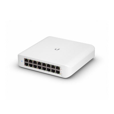 Ubiquiti UniFi Switch Lite USW-Lite-16-POE - Conmutador - Gestionado - 16 x 10/100/1000 (8 PoE+) - sobremesa, montaje en pared - PoE+ (45 W)-13