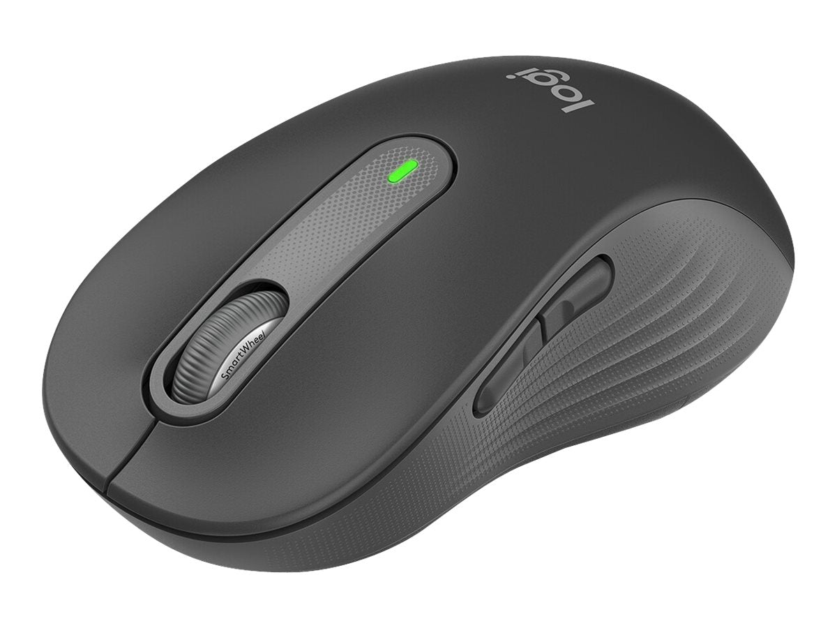 Logitech Signature M650 L - Ratón - tamaño completo - diestro - inalámbrico - 2.4 GHz, Bluetooth - receptor de USB Logitech Logi Bolt - grafito-13