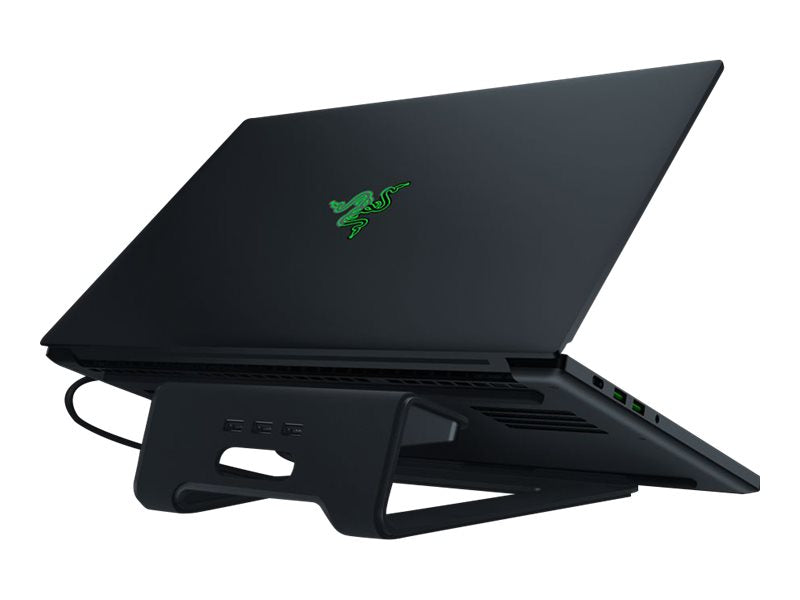 Razer - Soporte para ordenador portátil - con concentrador USB de 3 puertos - 15" - para Blade 15, 15 Advanced, 15 Base, Stealth, Stealth 13, Stealth 13.3-5