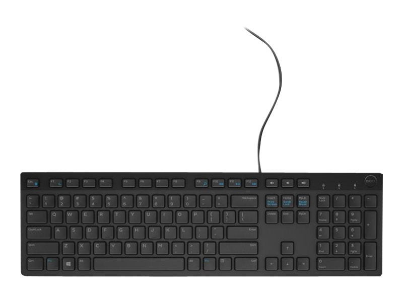 Dell KB216 - Teclado - USB - español - negro - para Latitude 3480, 3580-3