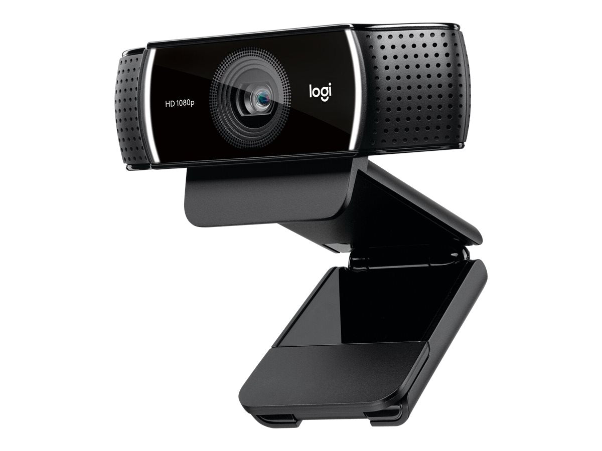 Logitech HD Pro Webcam C922 - Webcam - color - 720p, 1080p - audio - H.264-12
