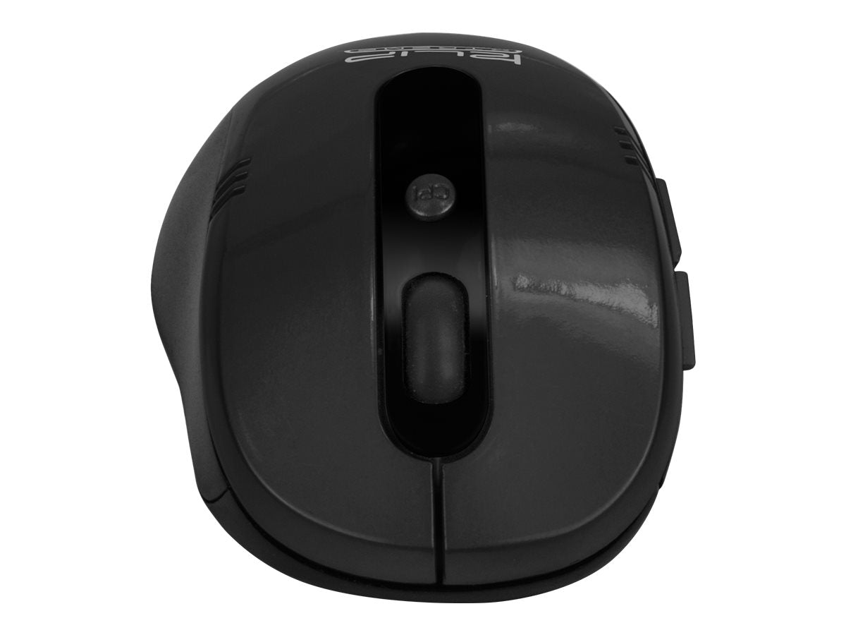 Klip Xtreme KMW-330 Vector - Ratón - ergonómico - óptico - 6 botones - inalámbrico - 2.4 GHz - receptor inalámbrico USB - negro-4