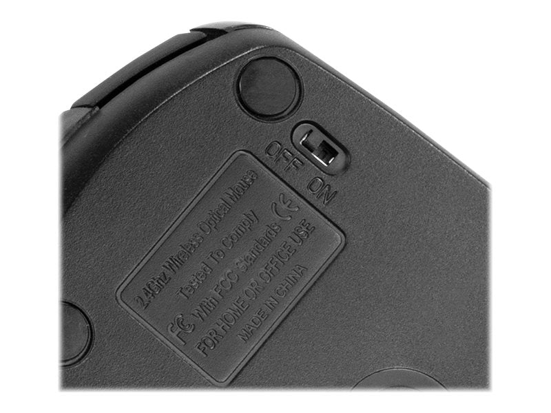 Klip Xtreme Klever KMW-340 - Ratón - óptico - 6 botones - inalámbrico - 2.4 GHz - receptor inalámbrico USB - negro-6