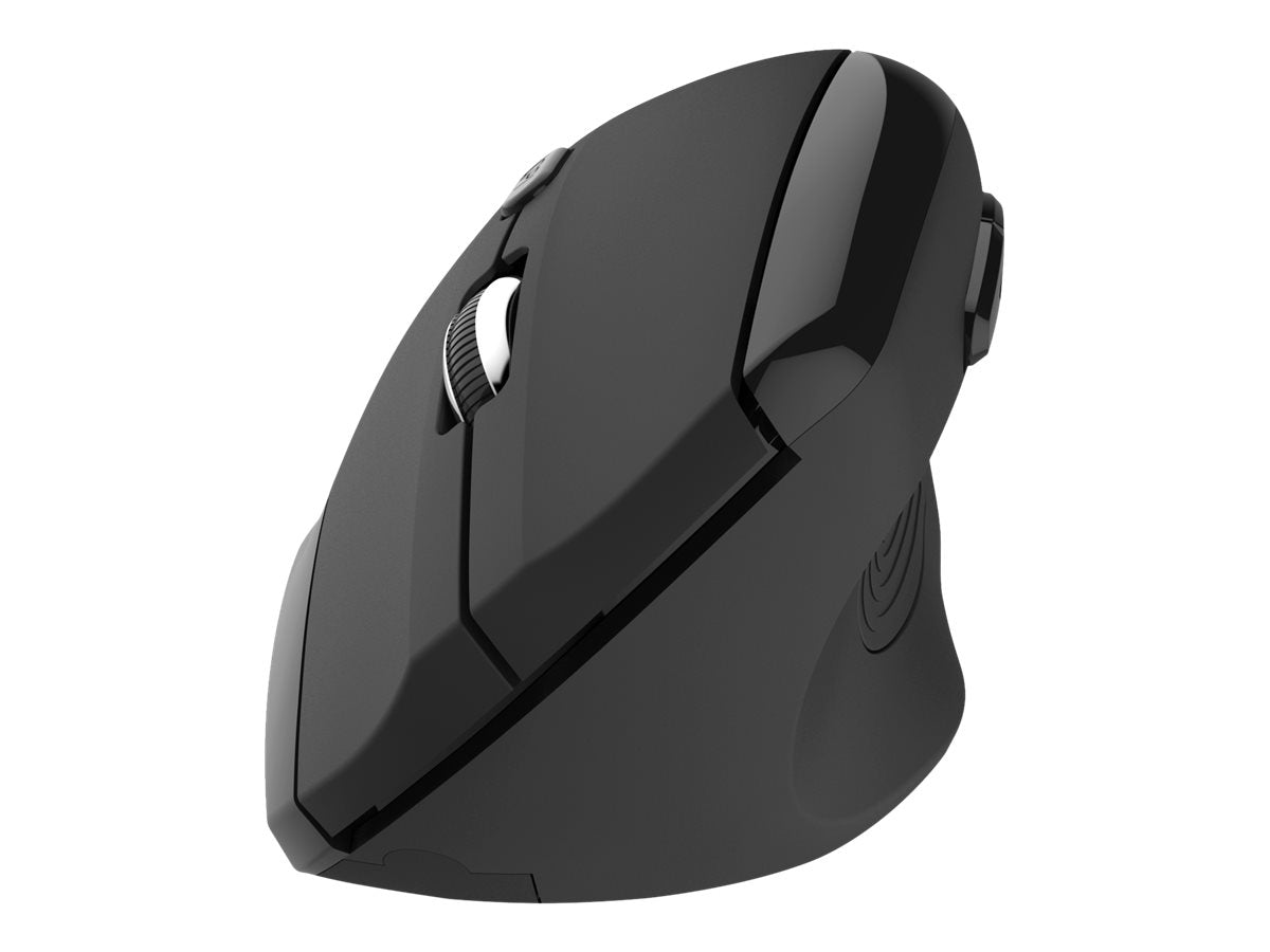 Klip Xtreme EverRest - Ratón vertical - ergonómico - diestro - óptico - 6 botones - inalámbrico - 2.4 GHz - receptor inalámbrico USB-11