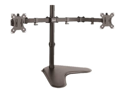 Klip Xtreme KPM-311 - Base - para 2 pantallas LCD - plástico, acero de alta calidad - negro - tamaño de pantalla: 13"-32" - soporte para escritorio-6