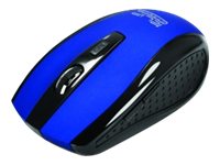 Klip Xtreme KMW-340 - Ratón - diestro - óptico - 6 botones - inalámbrico - 2.4 GHz - receptor inalámbrico USB - azul-4