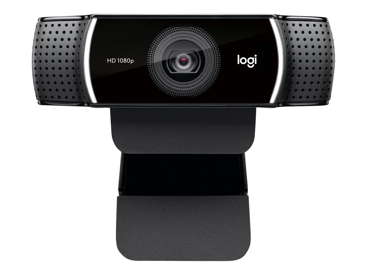 Logitech HD Pro Webcam C922 - Webcam - color - 720p, 1080p - audio - H.264-1