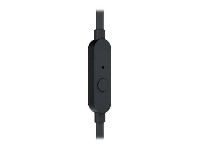 JBL T110 - Auriculares internos con micro - en oreja - cableado - conector de 3,5 mm - negro-1