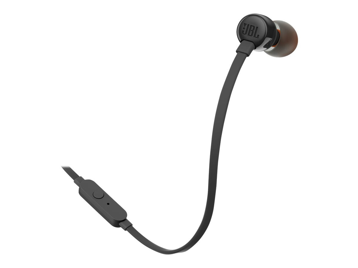 JBL T110 - Auriculares internos con micro - en oreja - cableado - conector de 3,5 mm - negro-18