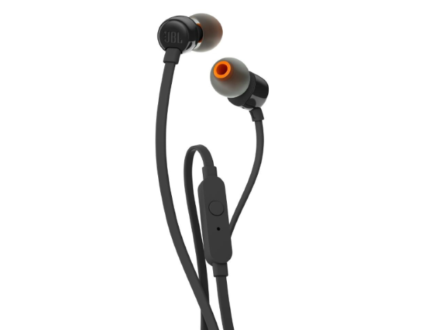 JBL T110 - Auriculares internos con micro - en oreja - cableado - conector de 3,5 mm - negro-9