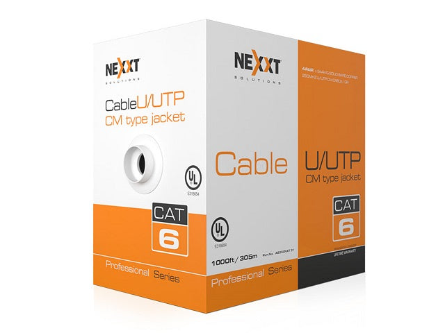 Nexxt Professional Cat6 UTP Cable 4P 24AWG CM 305m BL-1