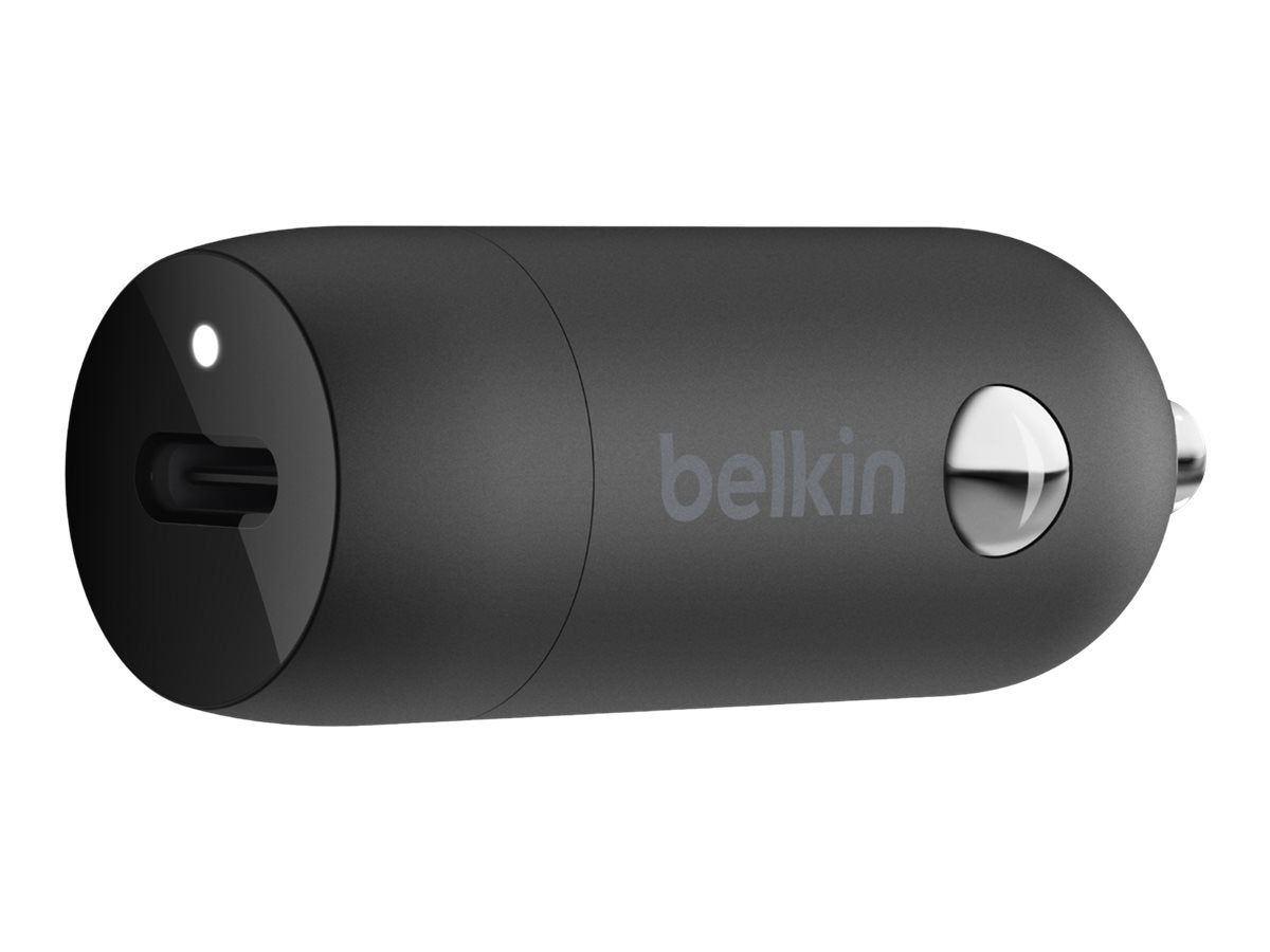 Belkin - Adaptador de corriente para el coche - 30 vatios - 3 A - Fast Charge, Suministro de energía 3.1 (24 pin USB-C) - negro-3