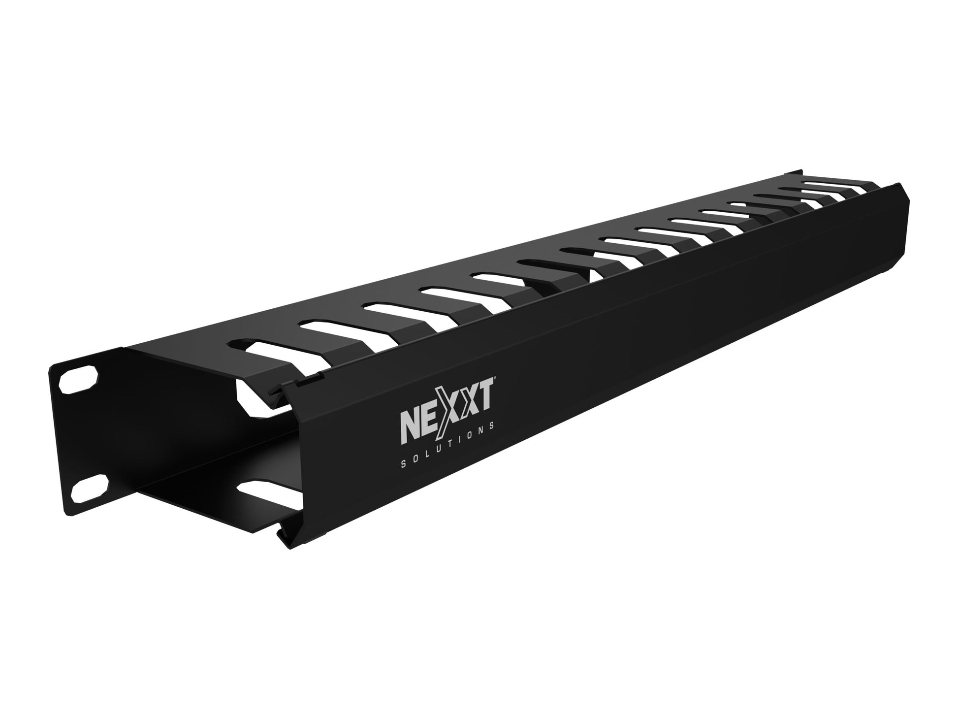 Nexxt Solutions - Conducto de organización de cables de bastidor (horizontal) - 1U - 19"-12