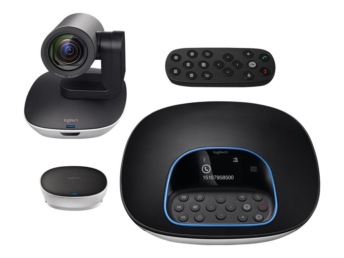 Logitech GROUP HD Video and Audio Conferencing System - Kit de videoconferencia-10