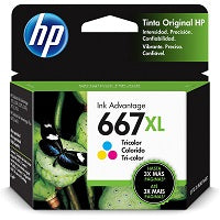 HP - 667XL - Ink cartridge - Tricolor - 3YM80AL-1