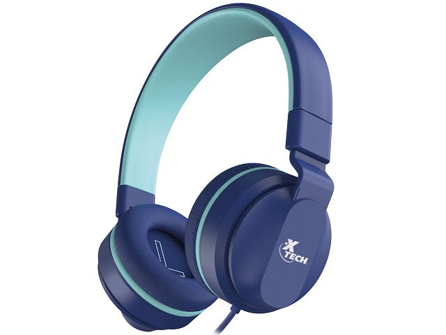 Xtech XTH-356 - Headphones with microphone - Para Tablet / Para Portable electronics / Para Cellular phone - Wired - Avid for Kids Blue-5