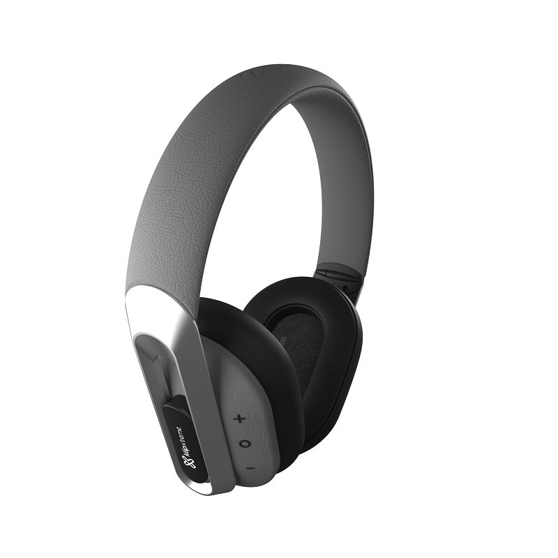 Klip Xtreme - KWH-750GR - Headphones - Para Home audio / Para Portable electronics / Para Professional audio / Para Cellular phone - Wireless - 40Hr Gray color-1