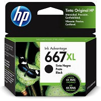 HP - 667XL - Ink cartridge - Black - 3YM81AL-3