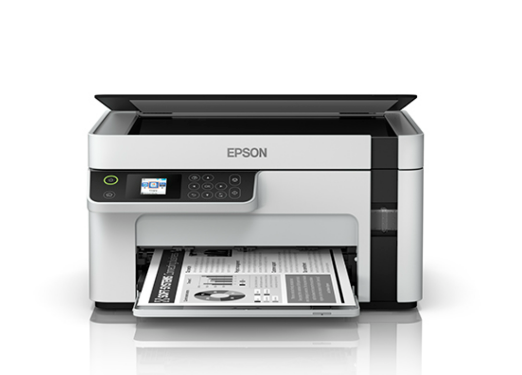 Epson - EcoTank M2120 - Multifuncional Monocromatica - Impresion 32ppm hasta A4 oficio - Copia 31cpm A4 Carta - Escaner 1200x1200 - Bandeja 150 hojas - LCD 1.4" a color - USB, WiFi, WiFi Direct - Ciclo maximo 15,000pag - 2 años con registro-3