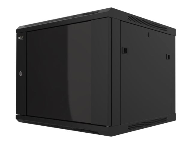 Nexxt Solutions - Rack armario - instalable en pared - RAL 9005, negro barniz - 6U - 19"-13