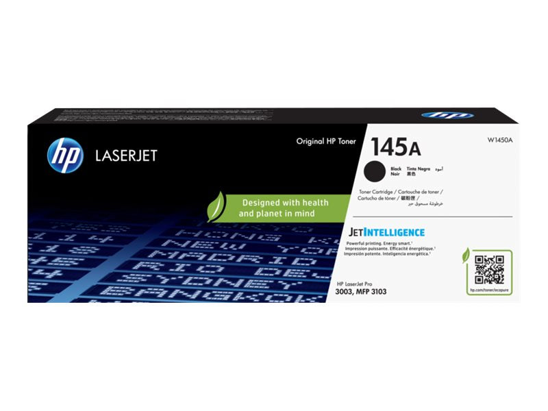 HP 145A - Negro - original - LaserJet - cartucho de tóner (W1450A) - para LaserJet Pro 3001, 3002, 3003, MFP 3101, MFP 3102, MFP 3103, MFP3102-4